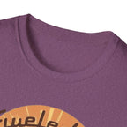 Fueled by Grace & Caffeine Van T-Shirt — Retro Coffee Roadtrip Tee