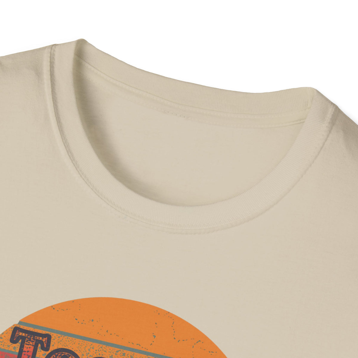 Too Blessed To Argue T-Shirt — Retro Sunset Faith Graphic Tee