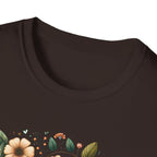 Inspirational T-Shirt — "God Is Still Writing Your Story" Floral Faith Tee