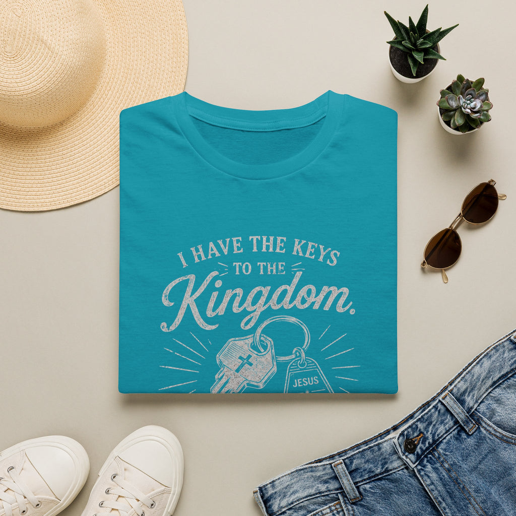 Kingdom Keys T-Shirt — "I Have the Keys to the Kingdom" Church Faith Tee