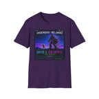 David vs Goliath Retro T-Shirt — "Underdog: Reloaded" Neon Graphic Tee
