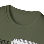 Coffee Gets Me Started, Jesus Keeps Me Going T-Shirt