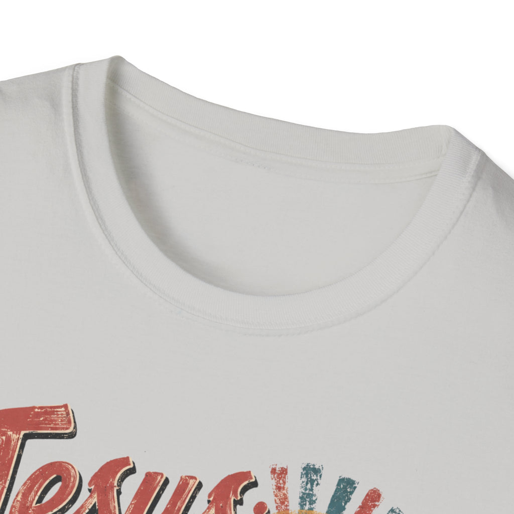Jesus Can Fix My Mess T-Shirt — Retro Cassette Christian Tee