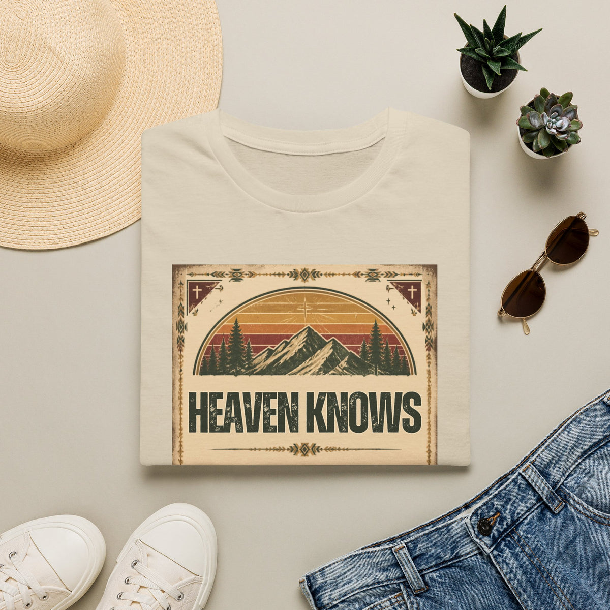 Heaven Knows I'm Trying T-Shirt