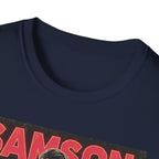 Samson Strength T-Shirt – "Strength Issues Detected" Retro Gym Tee