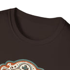 Christian T-Shirt — "Jesus Saves" Vintage Script Faith Tee