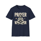 Prayer Warrior T-Shirt — Meditative Jesus Graphic Tee