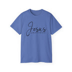 Jesus Script Tee — "Jesus: The Way The Truth The Life" Christian Faith T-Shirt