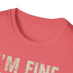 Blessed Face T-Shirt — "I'm Fine. This Is My Blessed Face." Graphic Tee