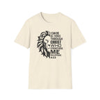 Philippians 4:13 Lion T-Shirt – "I Can Do All Things Through Christ" Christian Tee