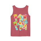 Hawaii Floral 'Mama' Tank Top — Tropical Vacation Beachwear
