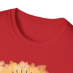 Be The Light Graphic T-Shirt — Floral Lightbulb Inspirational Tee