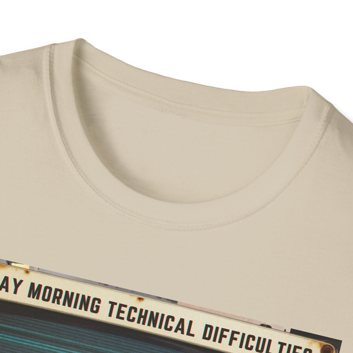 T-Shirt - "Sunday Morning Technical Difficulties" Vintage VHS Graphic