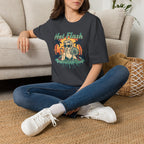 Hot Flash Summer Tour Retro Beach T-Shirt — Funny Menopause Graphic Tee