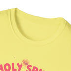 Holy Spirit Activate Slowly T-Shirt — Retro Cassette Christian Tee