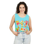 Hawaii Floral 'Mama' Tank Top — Tropical Vacation Beachwear