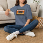 Retro Cassette T-Shirt — "Mixtapes for People Who Are Over It" Vintage Music Tee
