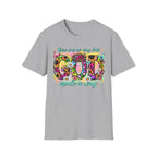 Floral 'God Made a Way' Christian Graphic T-Shirt
