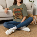 Saved Salty Slightly Overstimulated T-Shirt — Vintage Coastal Christian Graphic Tee