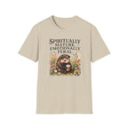 "Spiritually Mature, Emotionally Feral" Hedgehog Graphic Tee