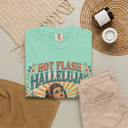 T-Shirt — "Hot Flash Hallelujah" Vintage Gospel Graphic Tee