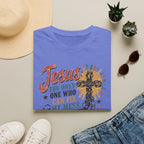 Jesus Can Fix My Mess T-Shirt — Retro Cassette Christian Tee