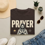 Prayer Warrior T-Shirt — Meditative Jesus Graphic Tee