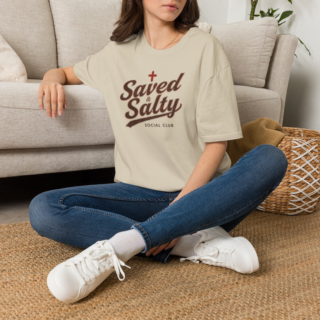Saved & Salty T-Shirt — Christian Social Club Graphic Tee