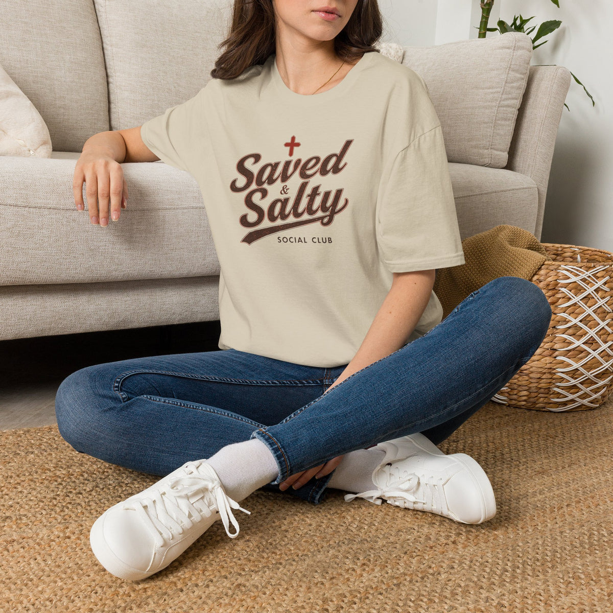 Saved & Salty T-Shirt — Christian Social Club Graphic Tee