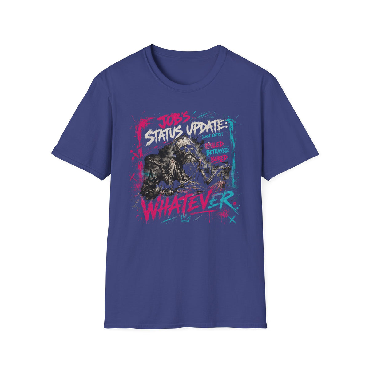 Whatever Status Update T-Shirt – Funny Sarcastic Graphic Tee