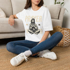 Prayer Warrior T-Shirt — Meditative Jesus Graphic Tee