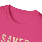 Saved & Salty T‑Shirt — Christian Beachy Faith Graphic Tee