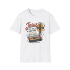 Jesus Is The Only One Who Can Fix My Mess T-Shirt — Christian Vintage Cassette Graphic Tee