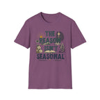 T-Shirt — "The Reason Isn't Seasonal" Christian Nativity Faith Tee
