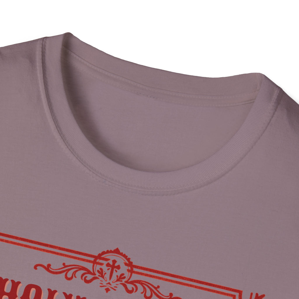 Holy Water & Ibuprofen T-Shirt — Funny Gen X Survival Tee