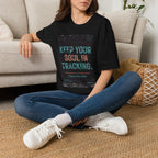 Keep Your Soul In Tracking T-Shirt — Inspirational Vintage Graphic Tee