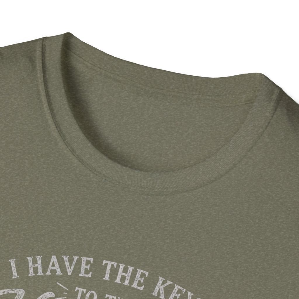 Kingdom Keys T-Shirt — "I Have the Keys to the Kingdom" Church Faith Tee