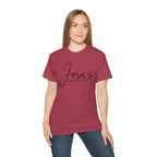 Jesus Script Tee — "Jesus: The Way The Truth The Life" Christian Faith T-Shirt