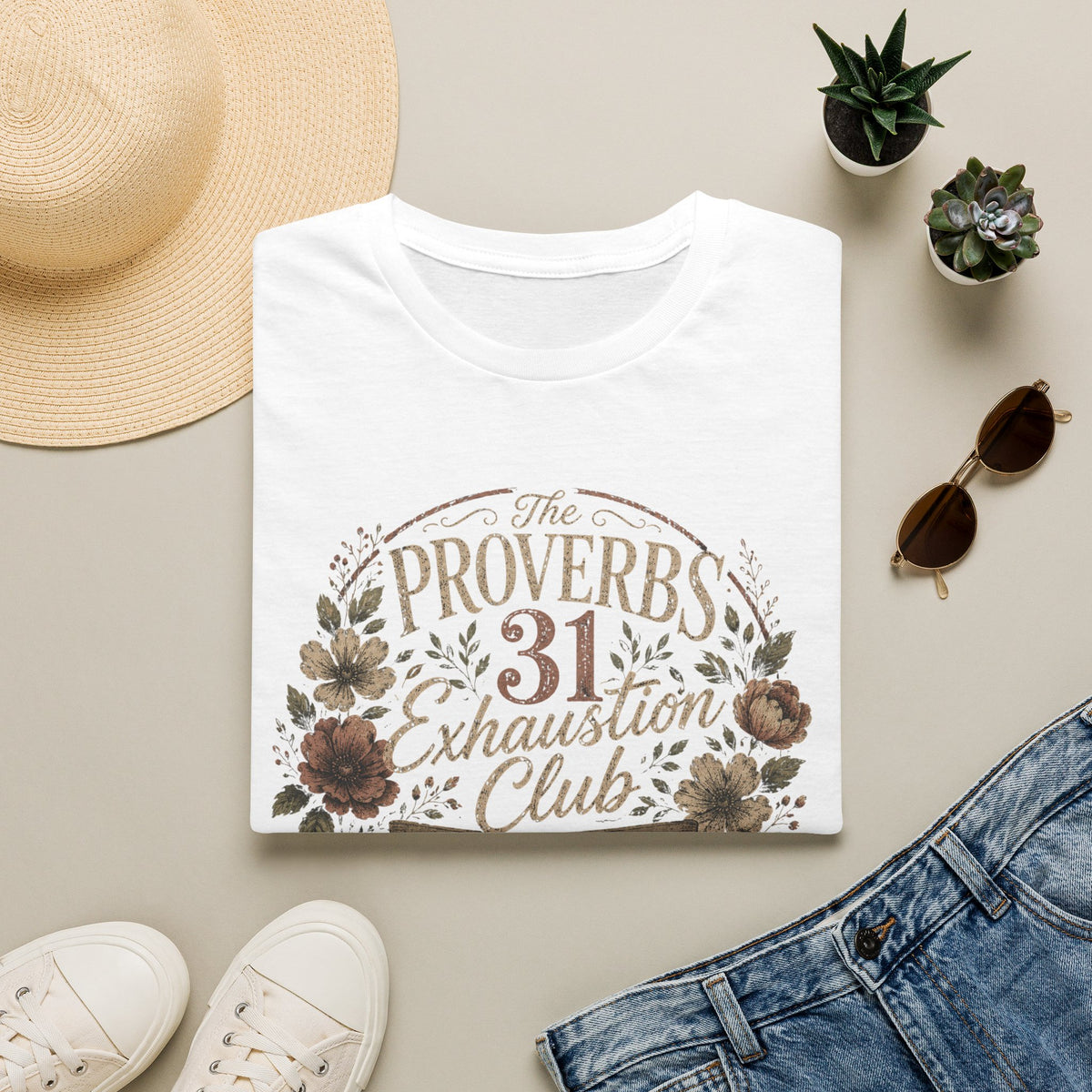 Proverbs 31 Exhaustion Club T-Shirt