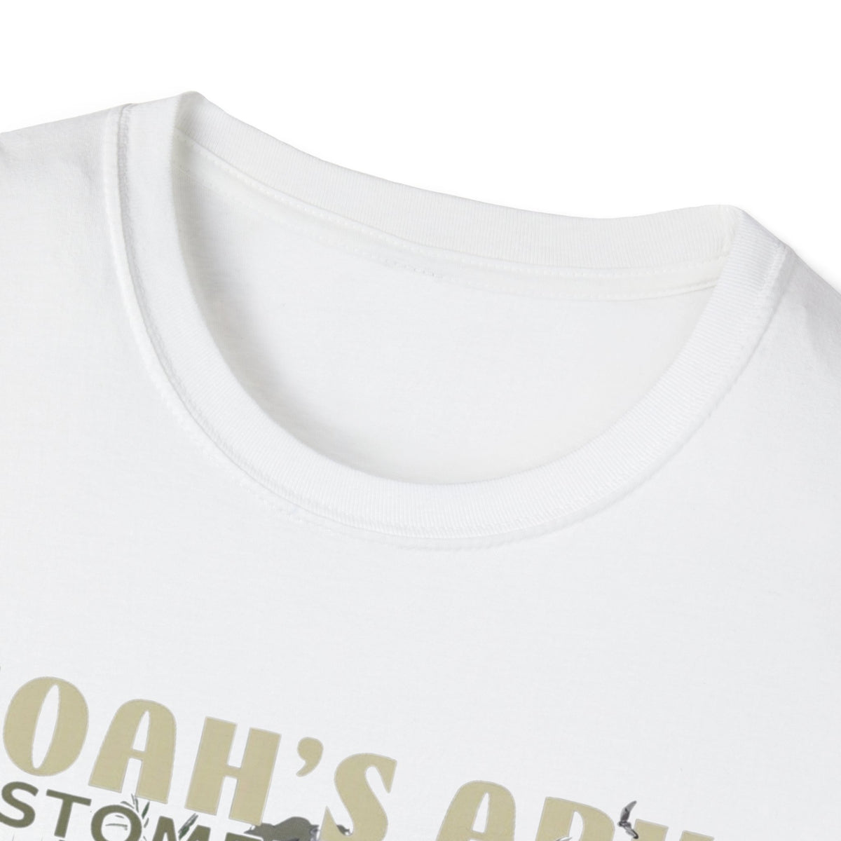 Noah's Ark Graphic T‑Shirt — Vintage Ark Illustration with Animals