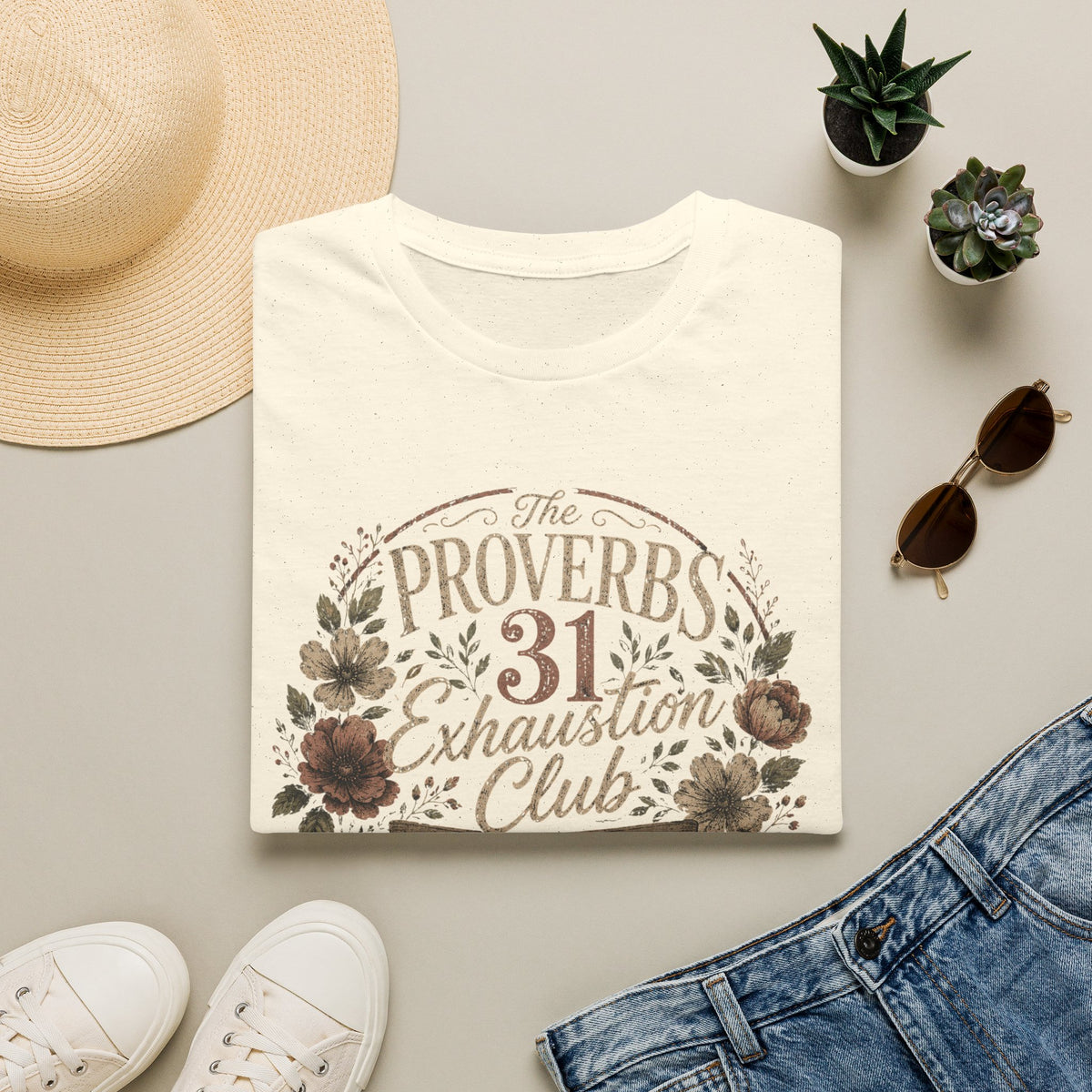Proverbs 31 Exhaustion Club T-Shirt