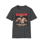 Samson Strength T-Shirt – "Strength Issues Detected" Retro Gym Tee