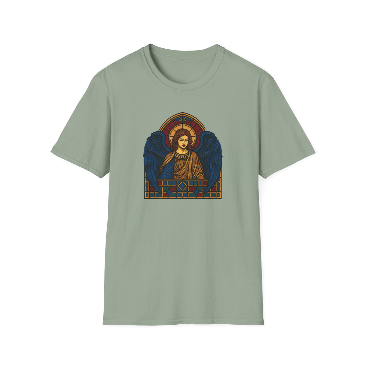 Heaven Sent--Stained Glass Angel T-Shirt
