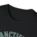 Sanctified & Slightly Spicy T-Shirt — Christian Faith with Fun Attitude