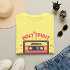Holy Spirit Activate Slowly T-Shirt — Retro Cassette Christian Tee