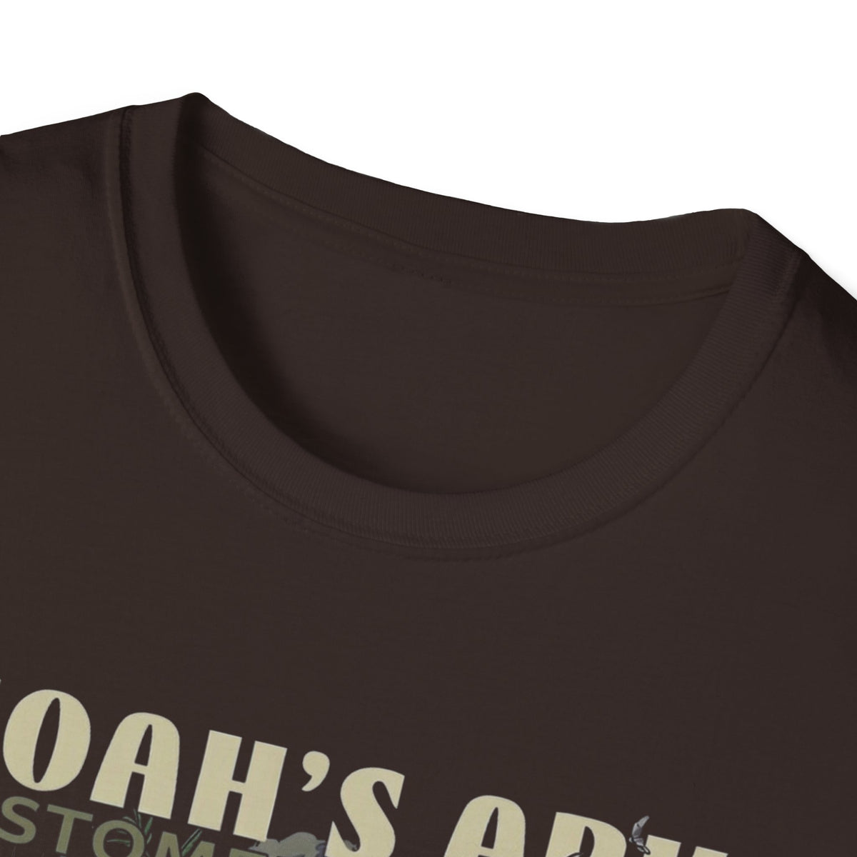 Noah's Ark Graphic T‑Shirt — Vintage Ark Illustration with Animals