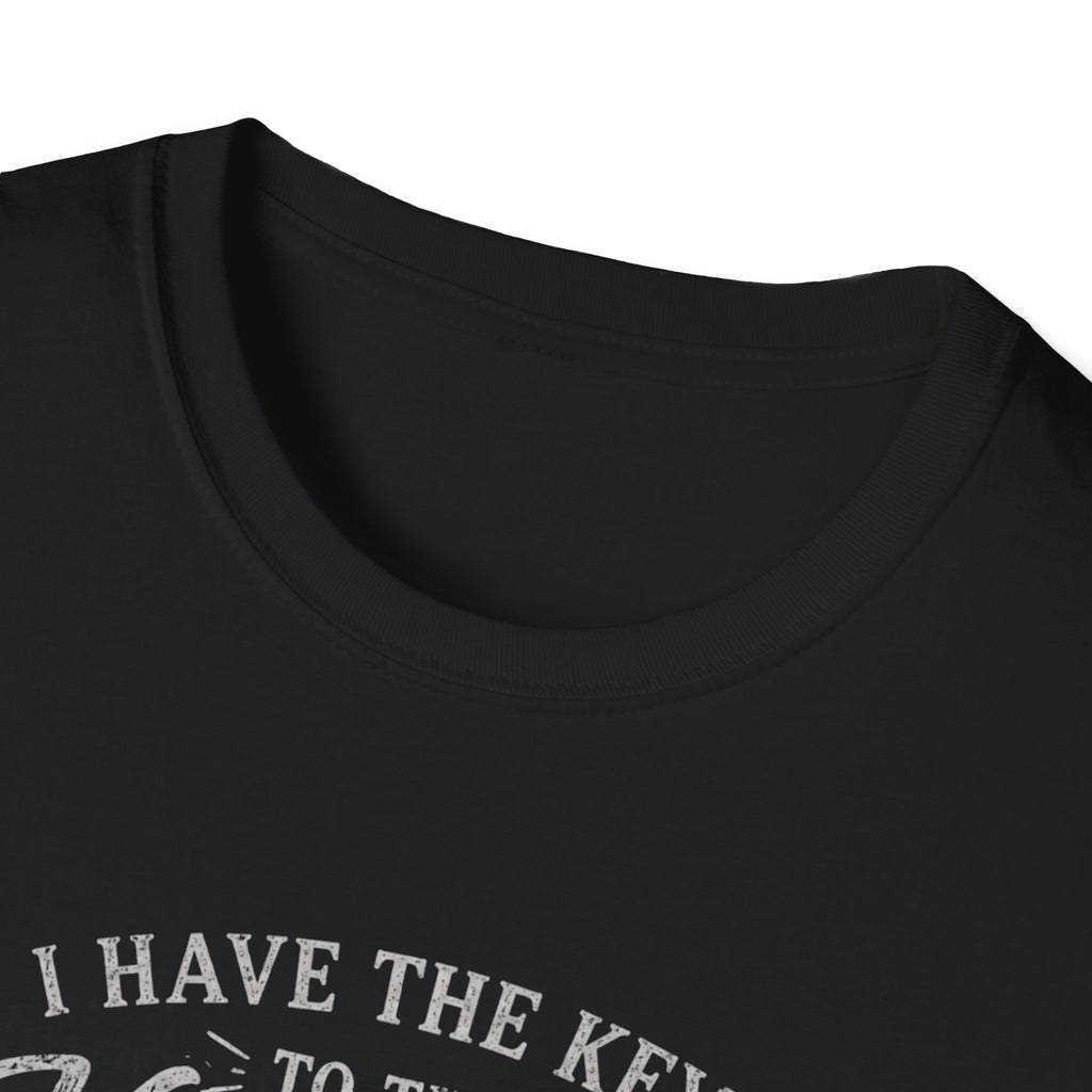 Kingdom Keys T-Shirt — "I Have the Keys to the Kingdom" Church Faith Tee