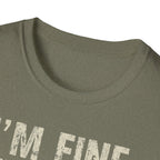 Blessed Face T-Shirt — "I'm Fine. This Is My Blessed Face." Graphic Tee