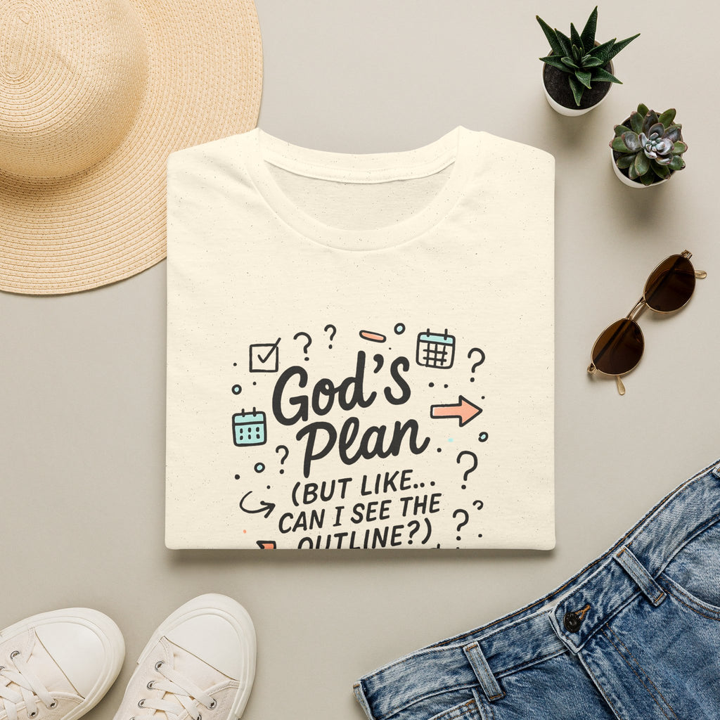 God's Plan Illustration T-Shirt