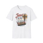 Jesus Can Fix My Mess T-Shirt — Retro Cassette Christian Tee